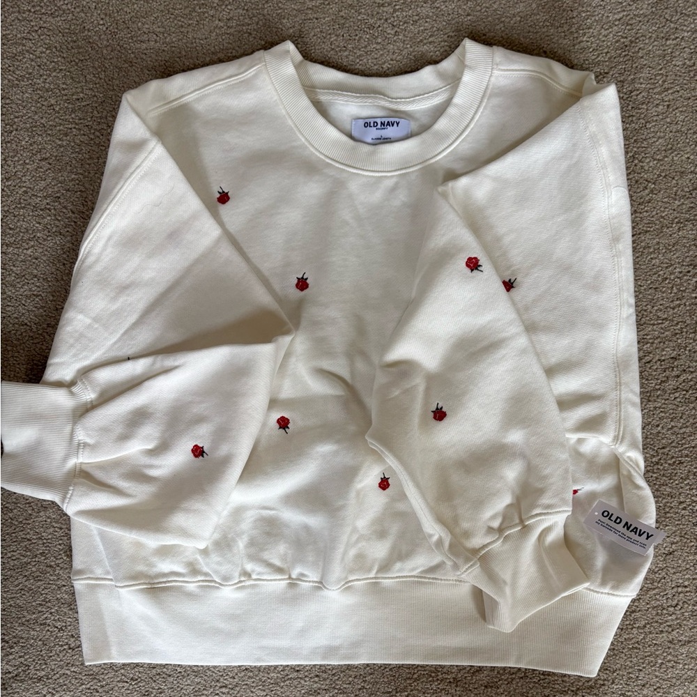 OLD NAVY SoComfy Sweatshirt, Large **NEW WITH TAGS**